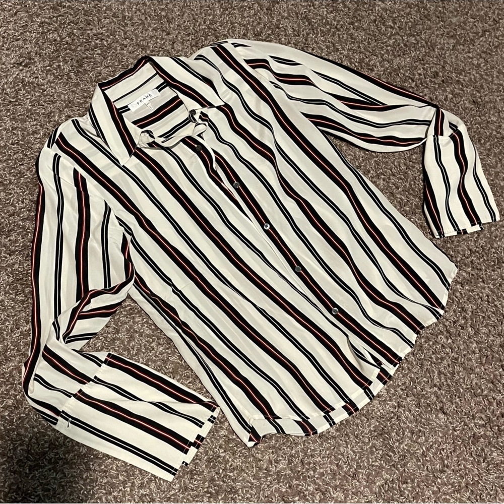 Frame Silk Blouse